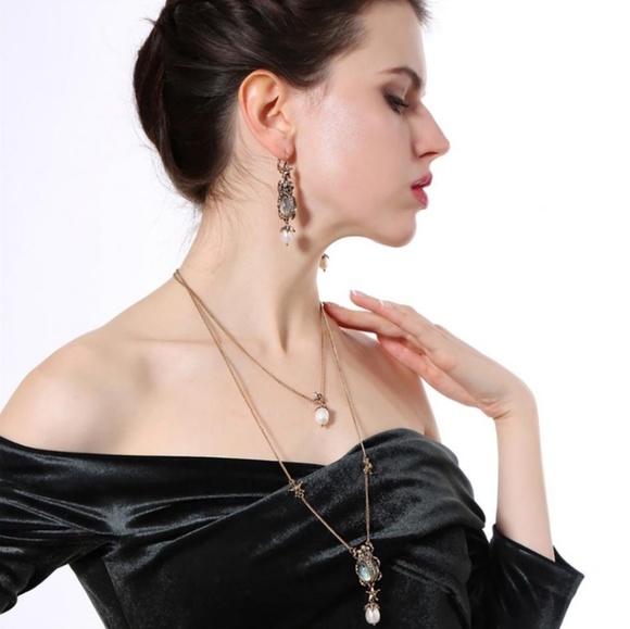 Natural Pearl Bohemia Vintage Retro Necklace - Picture 7 of 7